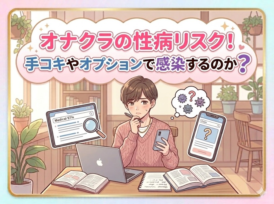 オナクラの性病リスク！手コキやオプションで感染するのか？